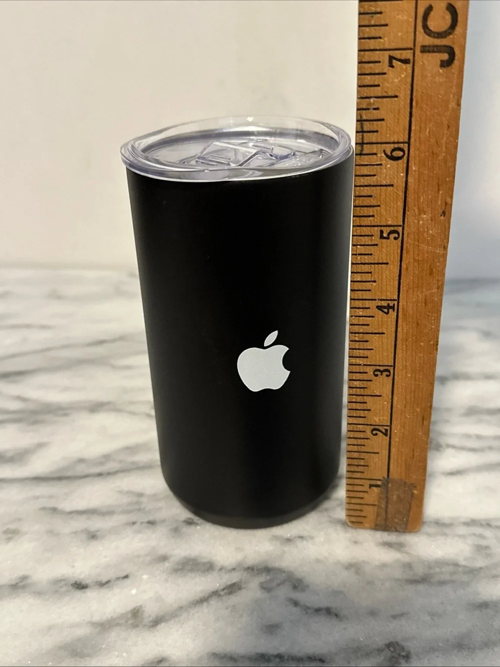 Apple Employee Branded Black Stainless Steel Insulated Coffee tumbler 12oz NWOB